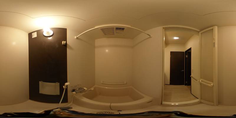 パノラマ画像バスルーム