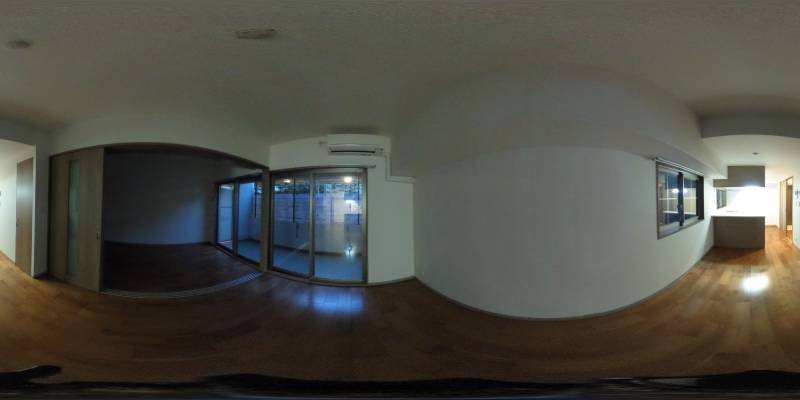 パノラマ画像リビング