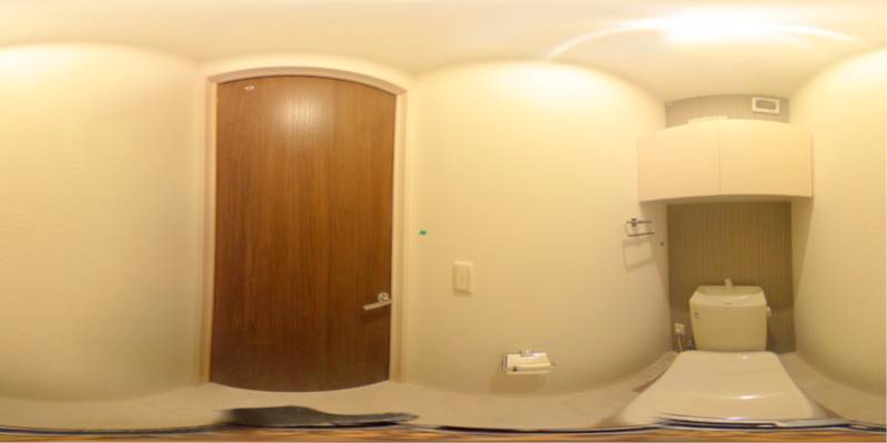 パノラマ画像トイレ