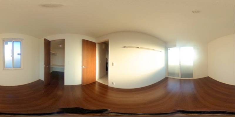 パノラマ画像洋室