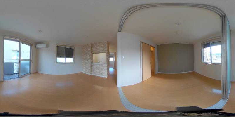 パノラマ画像リビング