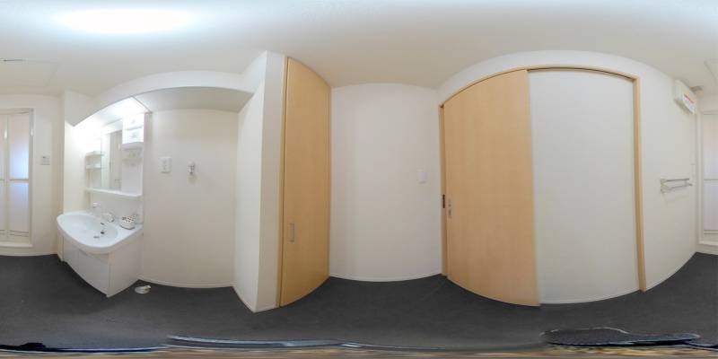 パノラマ画像洗面所