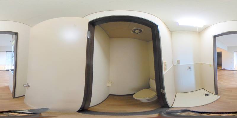 パノラマ画像トイレ