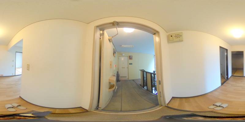 パノラマ画像玄関