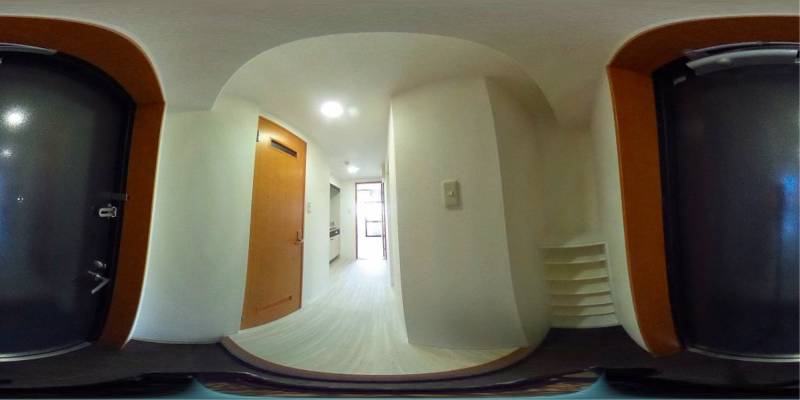 パノラマ画像玄関