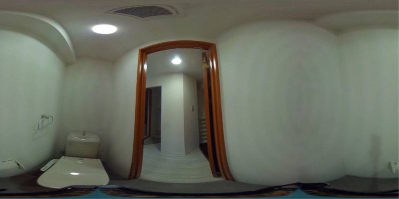 パノラマ画像トイレ