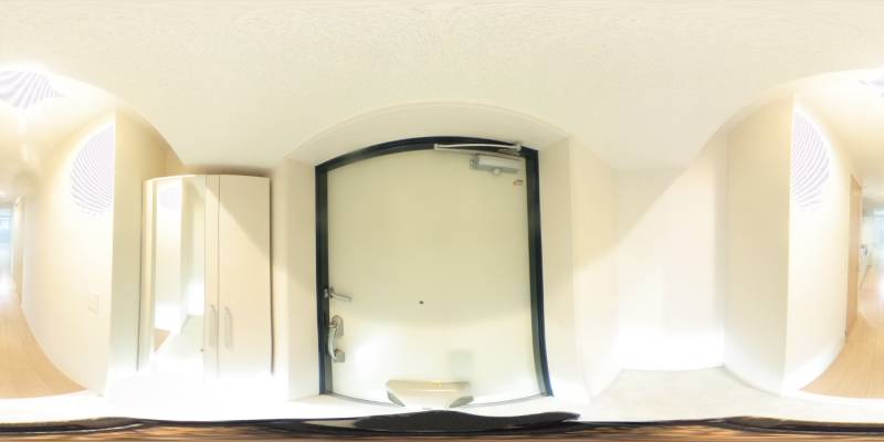 パノラマ画像玄関