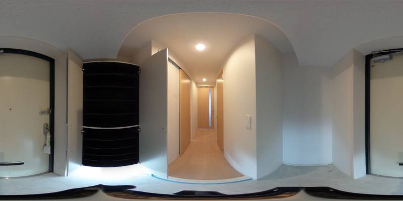 パノラマ画像玄関