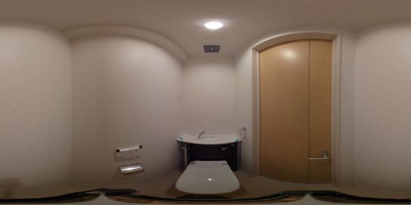 パノラマ画像トイレ