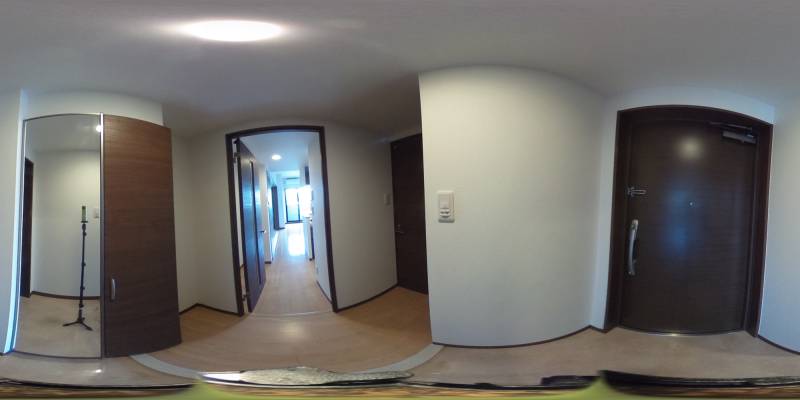 パノラマ画像玄関