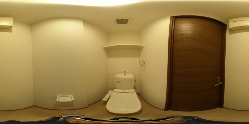 パノラマ画像トイレ