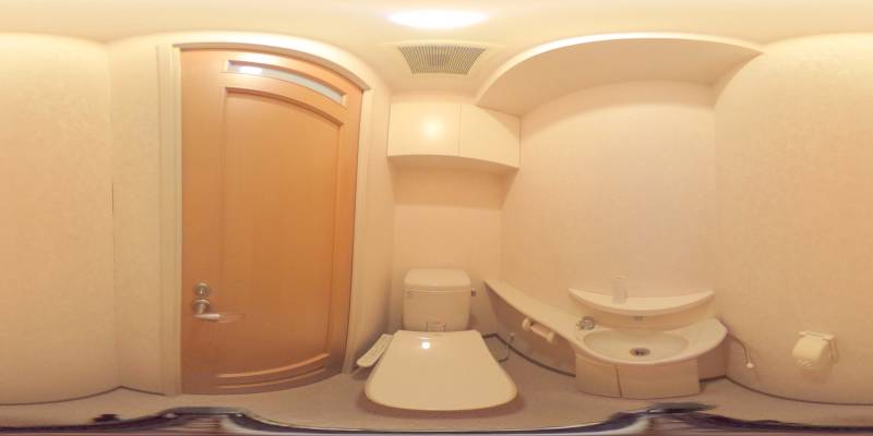 パノラマ画像トイレ