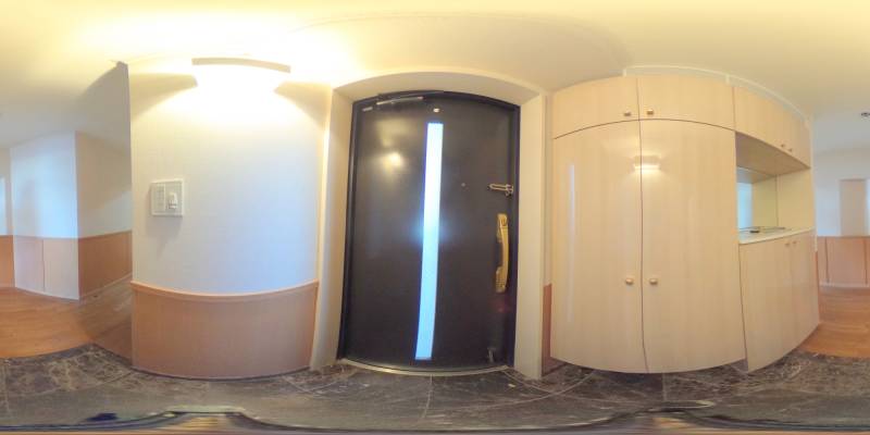 パノラマ画像玄関