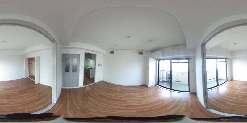 パノラマ画像洋室