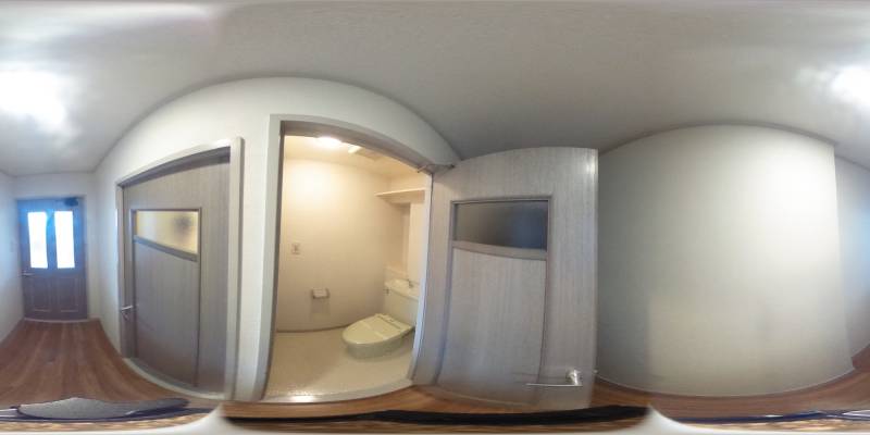 パノラマ画像トイレ