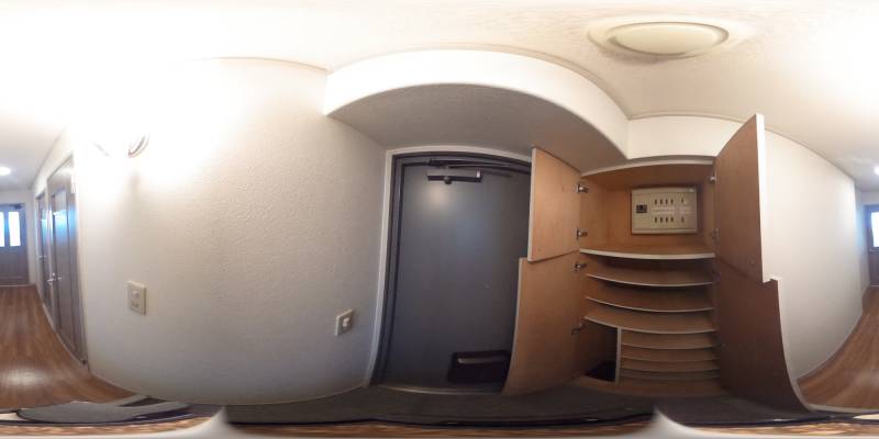 パノラマ画像玄関