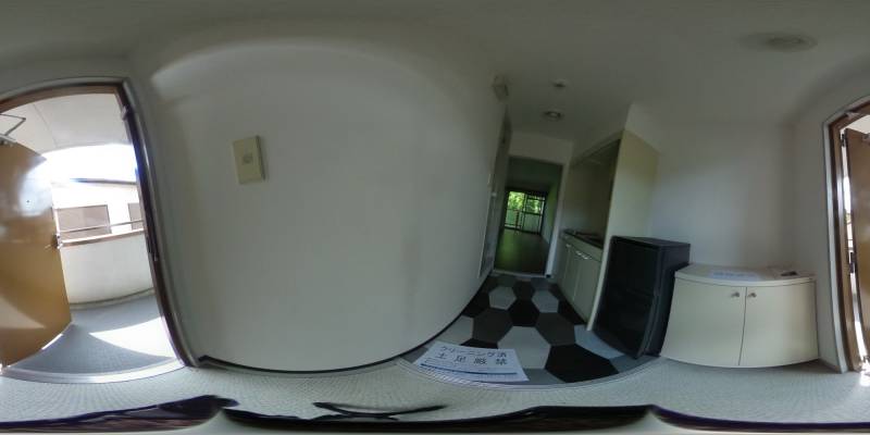 パノラマ画像玄関