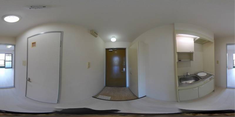 パノラマ画像玄関