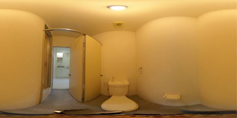 パノラマ画像トイレ