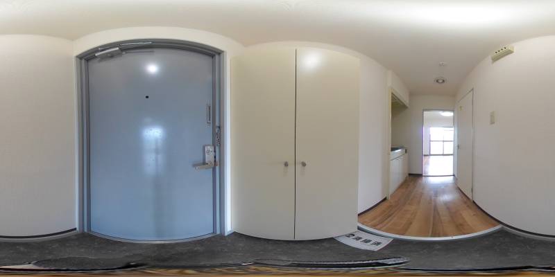 パノラマ画像玄関