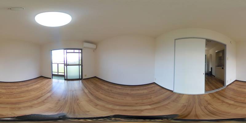 パノラマ画像洋室