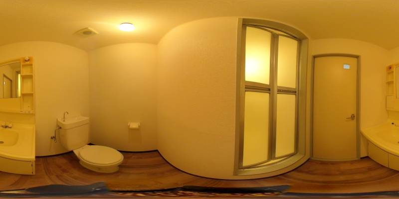 パノラマ画像トイレ