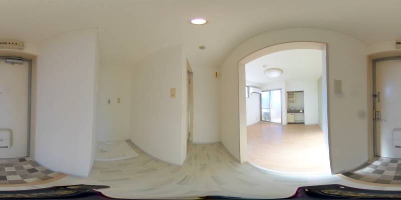 パノラマ画像玄関