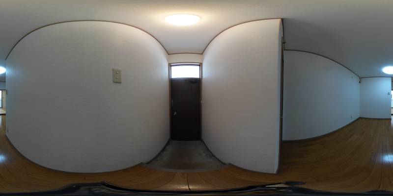 パノラマ画像玄関