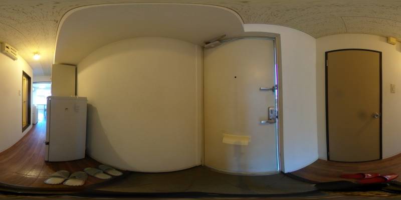 パノラマ画像玄関