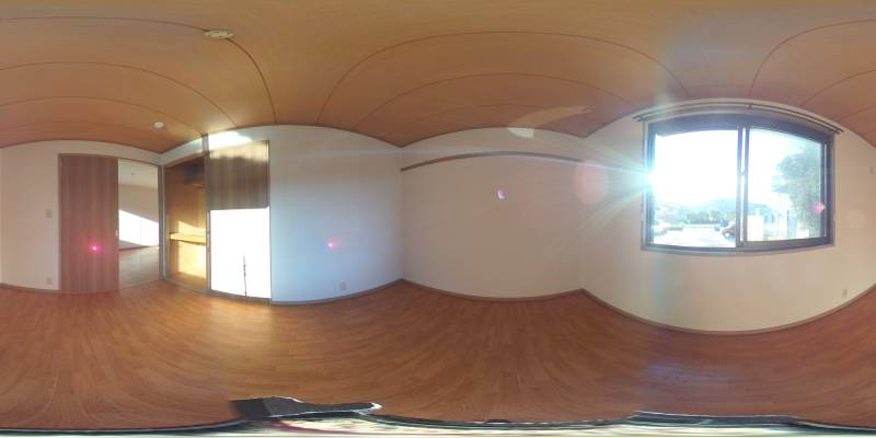 パノラマ画像洋室