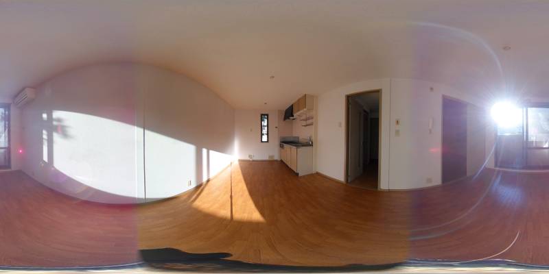 パノラマ画像洋室