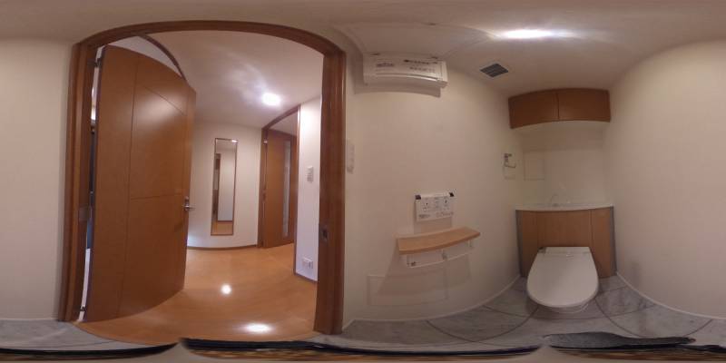 パノラマ画像トイレ