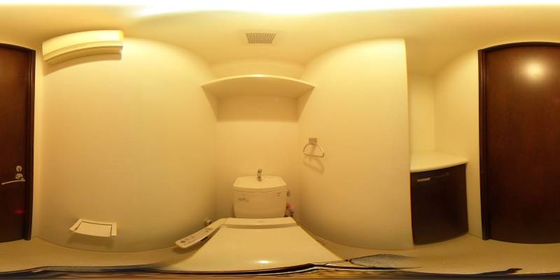 パノラマ画像トイレ