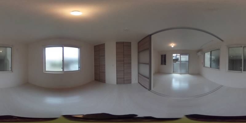 パノラマ画像リビング