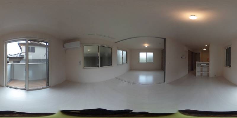 パノラマ画像リビング