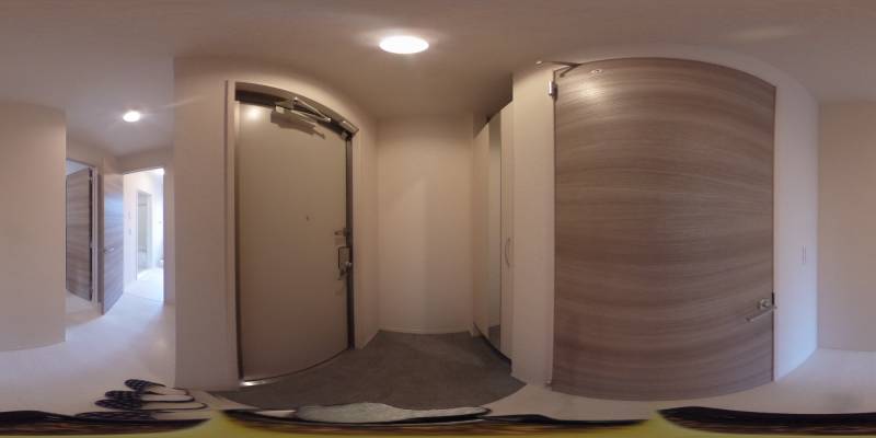 パノラマ画像玄関