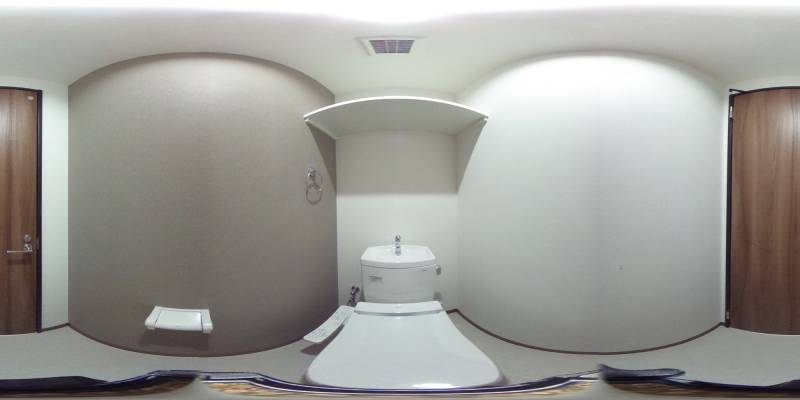 パノラマ画像トイレ