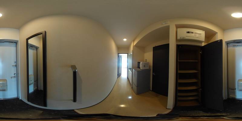 パノラマ画像玄関