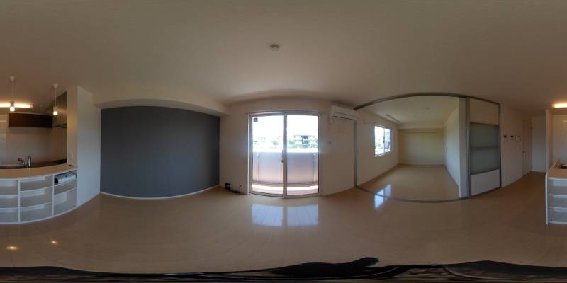 パノラマ画像リビング