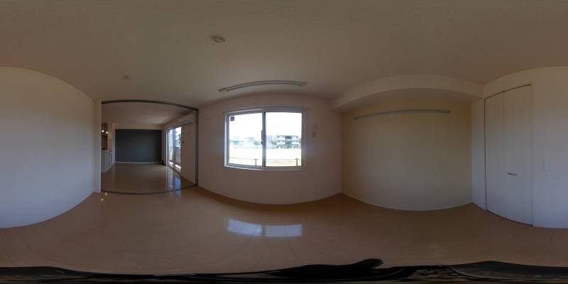 パノラマ画像洋室