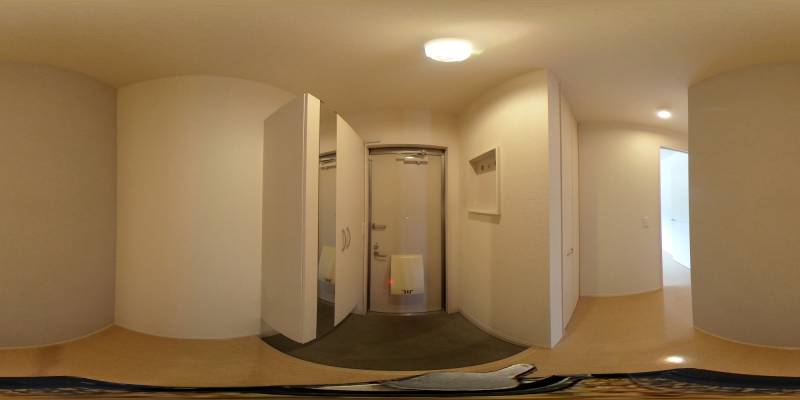 パノラマ画像玄関