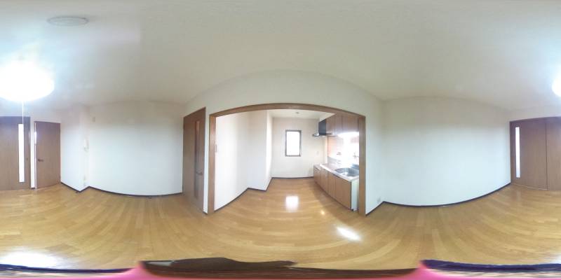 パノラマ画像リビング