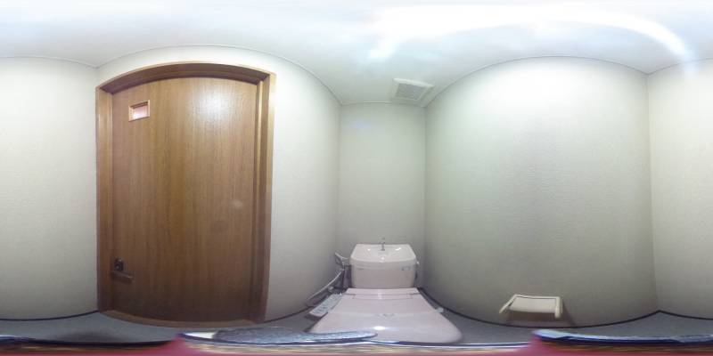 パノラマ画像トイレ