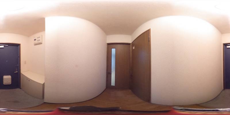 パノラマ画像玄関