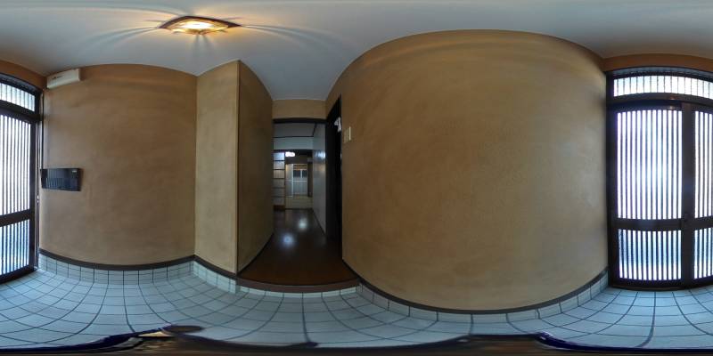 パノラマ画像玄関