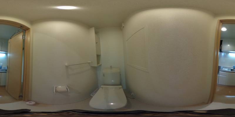 パノラマ画像トイレ