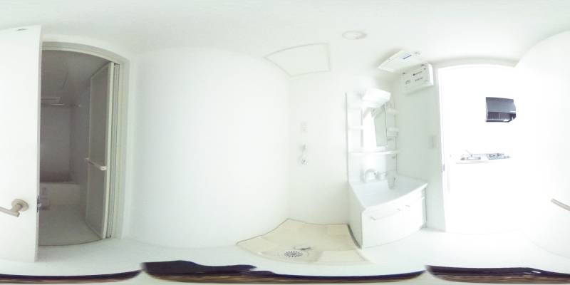 パノラマ画像洗面所