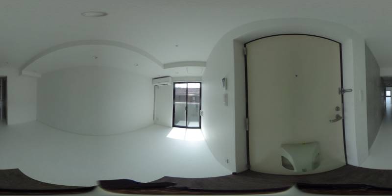 パノラマ画像玄関