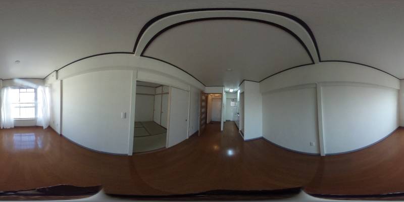 パノラマ画像リビング