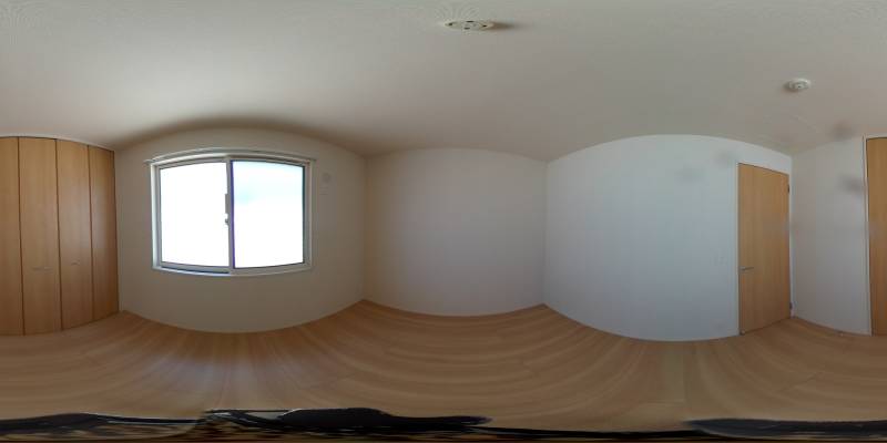 パノラマ画像洋室